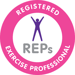 Registered REPs Exercise Professional badge